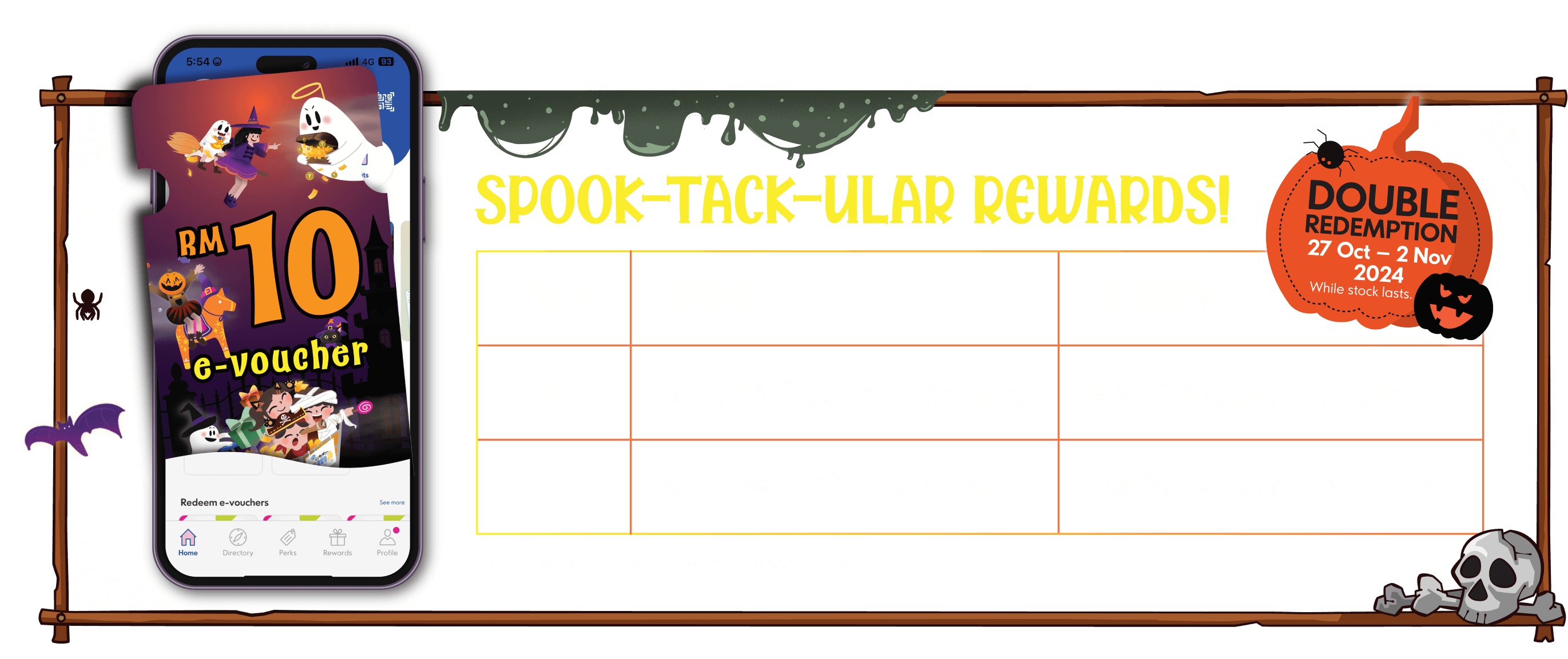 SPOOK-TACK-ULAR REWARDS