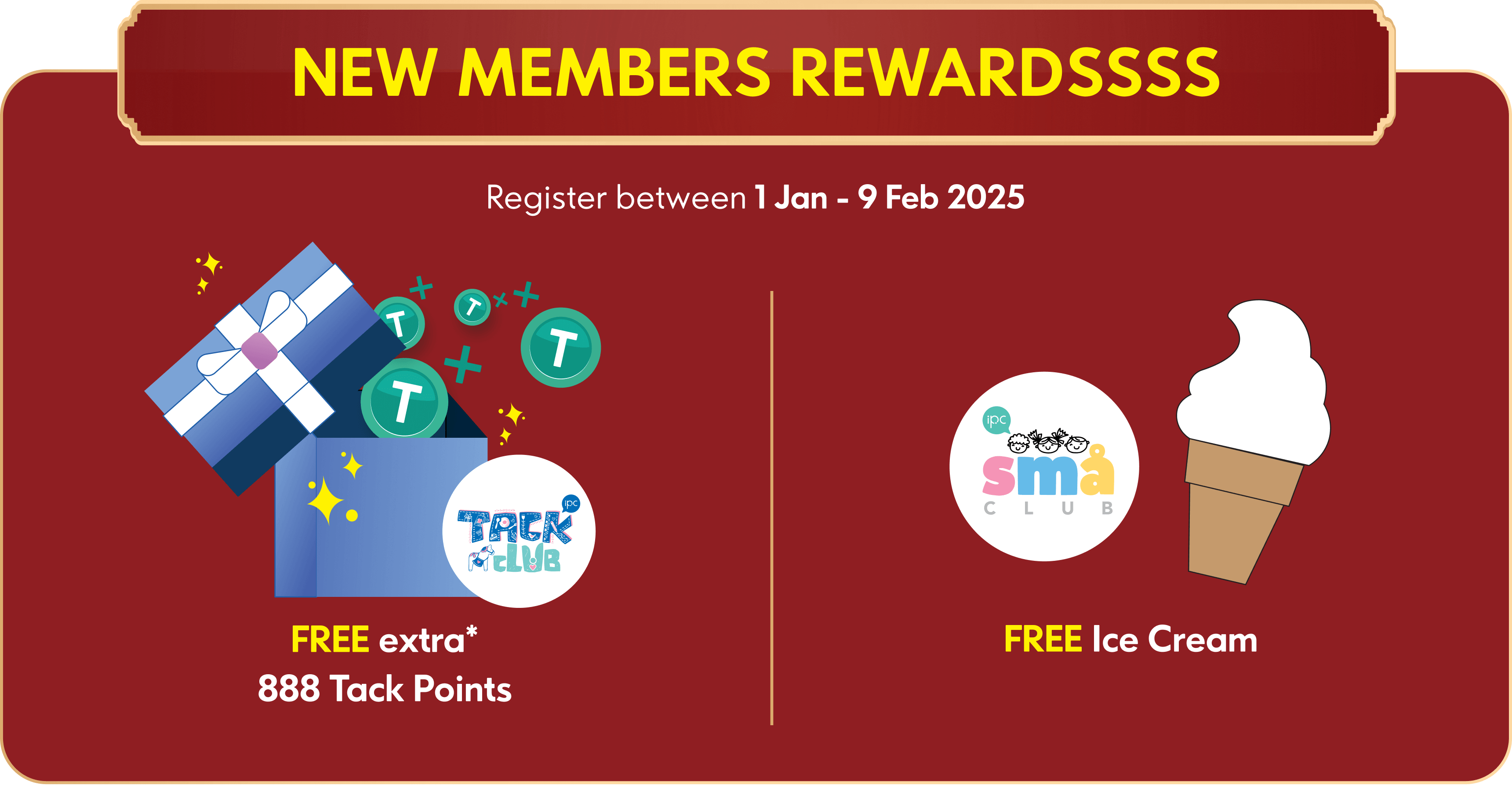 New Member Rewards