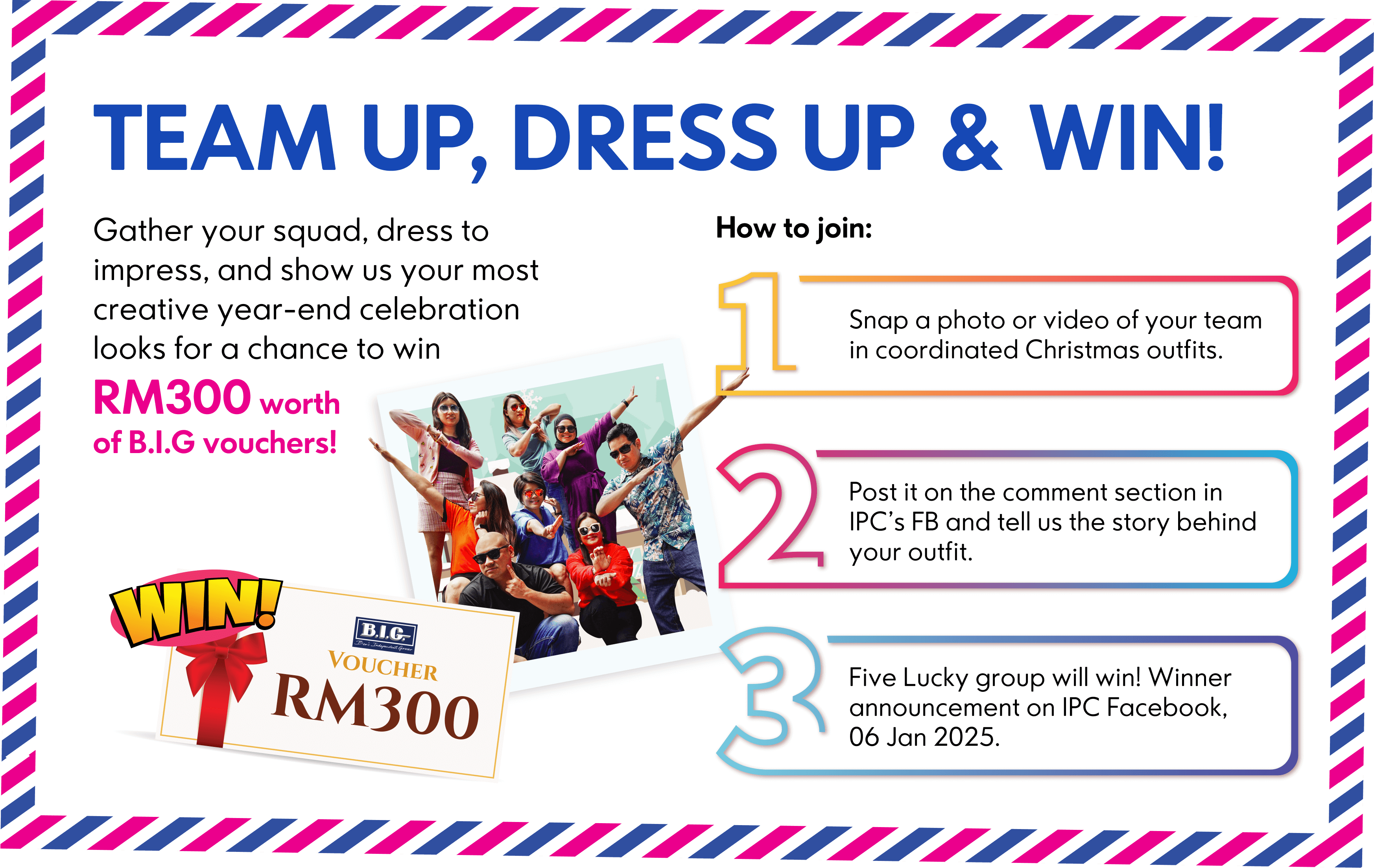 team up dress up win