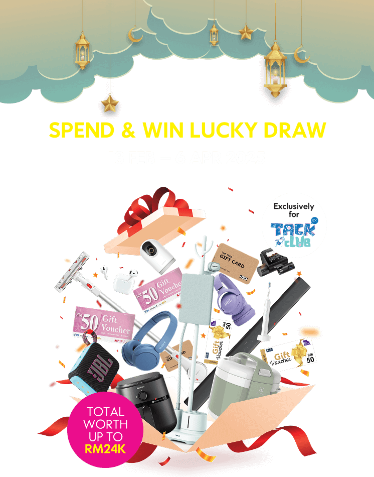 Spend & win lucky draw