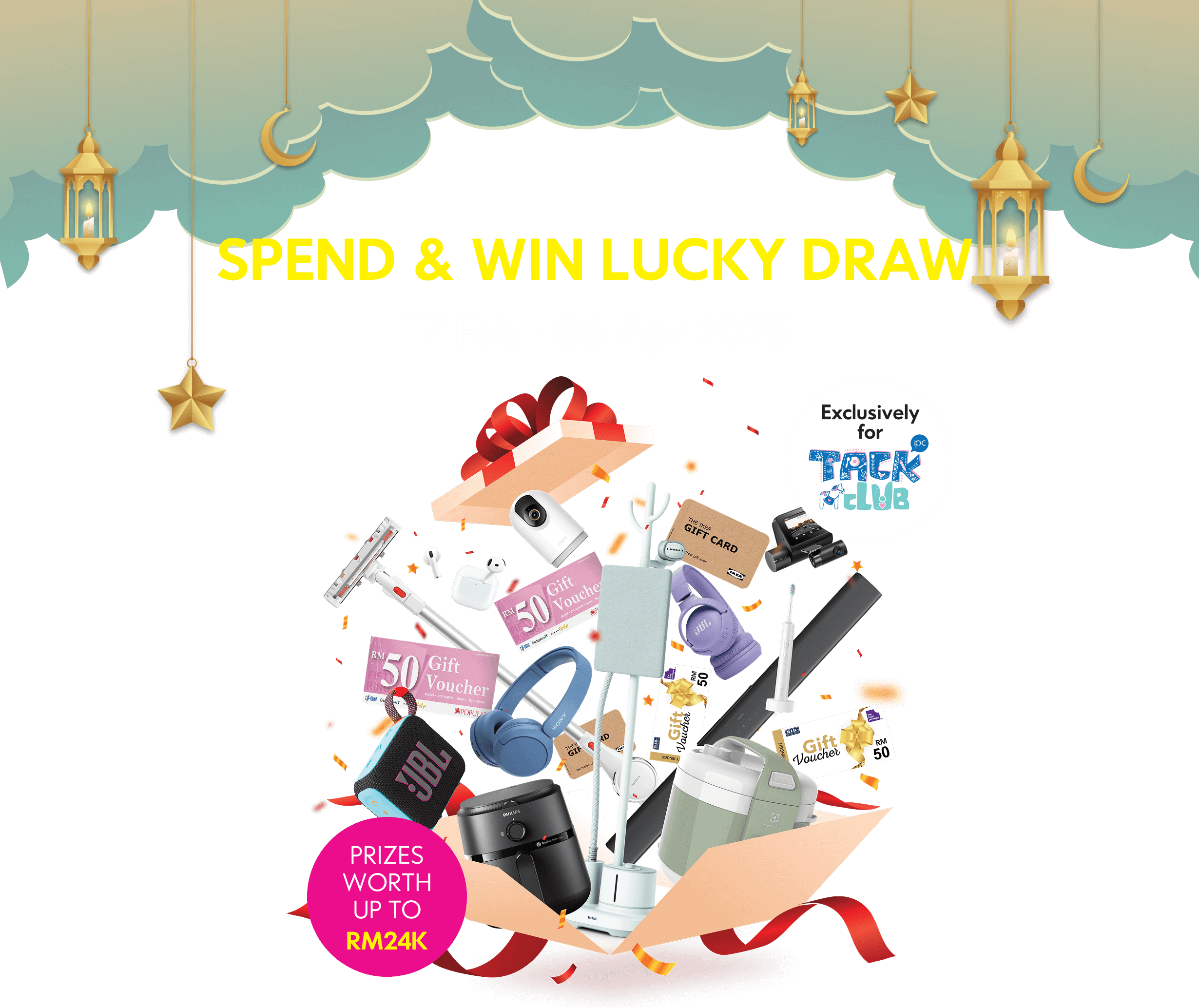 Spend & win lucky draw